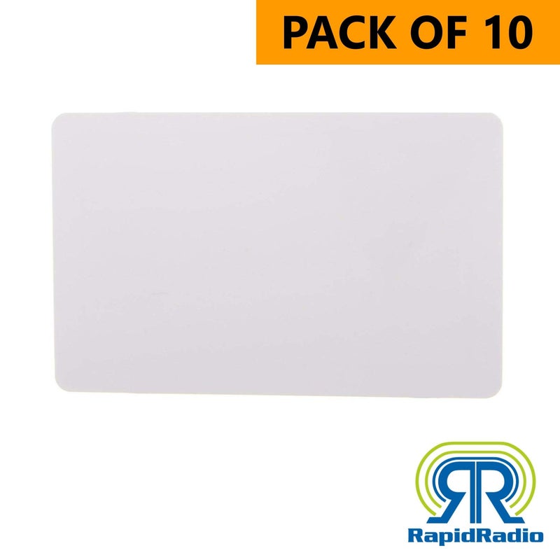 RapidRadio RRHFSM11 1356 MHz ISO 14443 MIFARE NXP MF1S70 PVC Blank Classic 4K HF White RFID Smart Card Pack of 10 - Image 4