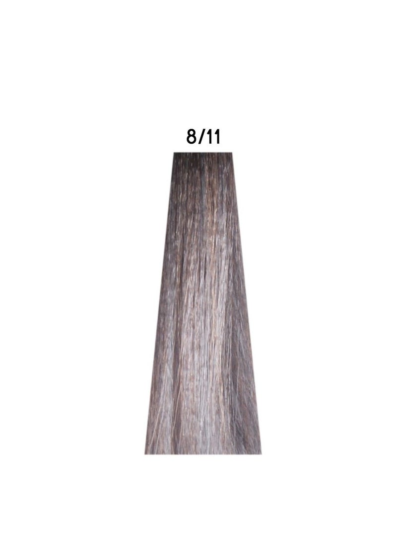 ALTER EGO Technofruit Hair Color 8/11 Light Blonde Intense Ash 100ml  - Image 2