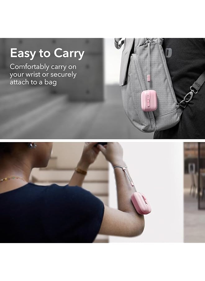اي اس ار حافظة قفل مغناطيسي نبضي Halolock متوافقة مع Airpods Pro باللون الوردي  - Image 5