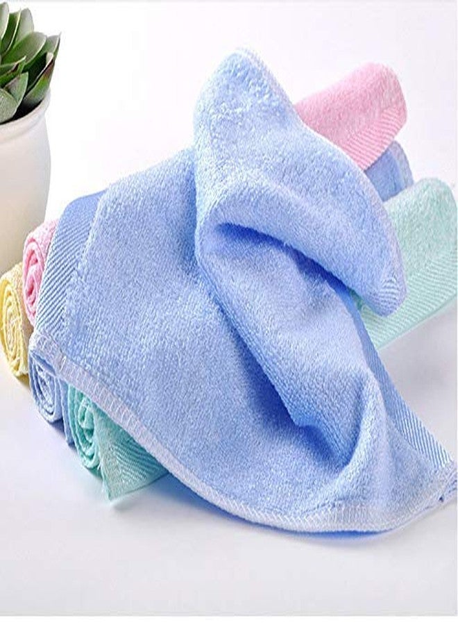 AHC ZIKKU Organic Soft Washcloth for Baby/Hand Towels/Face Towels/Napkins(25CM x 25CM, Set of 7 Towels) (All Mix Color) - Image 4