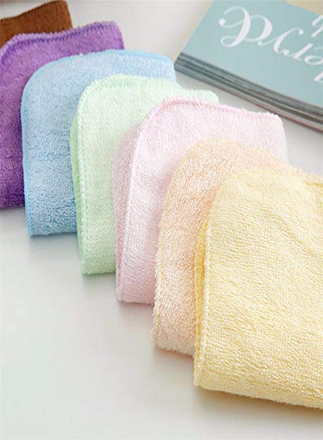AHC ZIKKU Organic Soft Washcloth for Baby/Hand Towels/Face Towels/Napkins(25CM x 25CM, Set of 7 Towels) (All Mix Color) - Image 5
