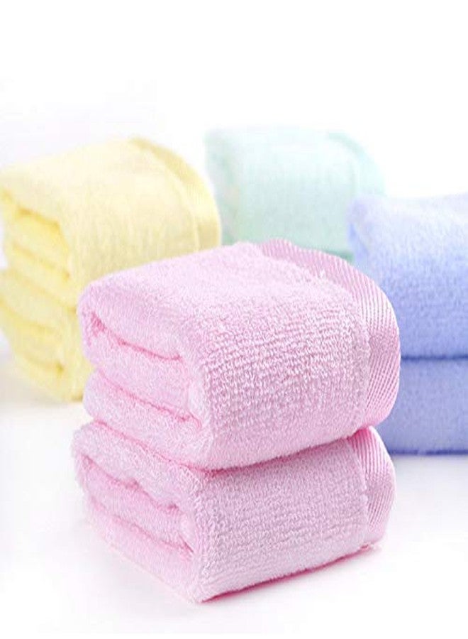 AHC ZIKKU Organic Soft Washcloth for Baby/Hand Towels/Face Towels/Napkins(25CM x 25CM, Set of 7 Towels) (All Mix Color) - Image 3