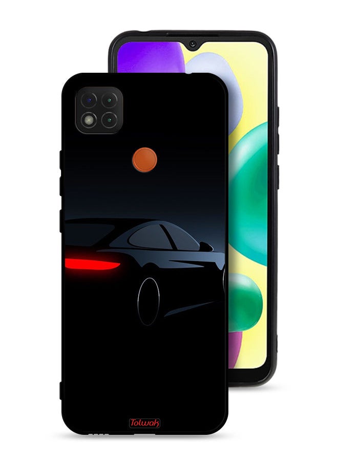 Tolwak Xiaomi Redmi 9C Protective Case Cover Dark Car  - Image 1