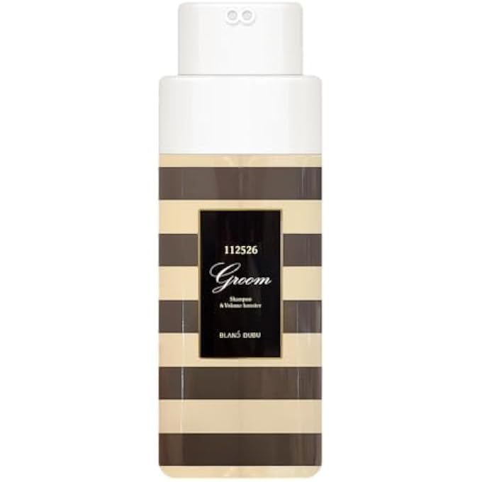 Groom Shampoo and Volume Booster 250g | Volumizing Hair Shampoo with Elastin Complex, Root & Honey Extracts (Portable Size (250g))