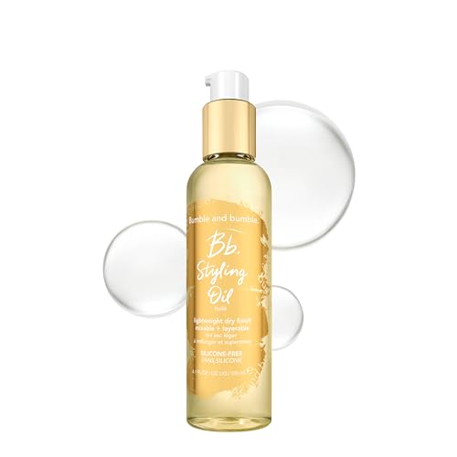 Bumble and bumble Styling Oil Lightweight Dry Finish SiliconeFree Heat Protectant Split End Prevention AntiFrizz For All Hair Types Standard Size 41 Fl Oz - Image 1