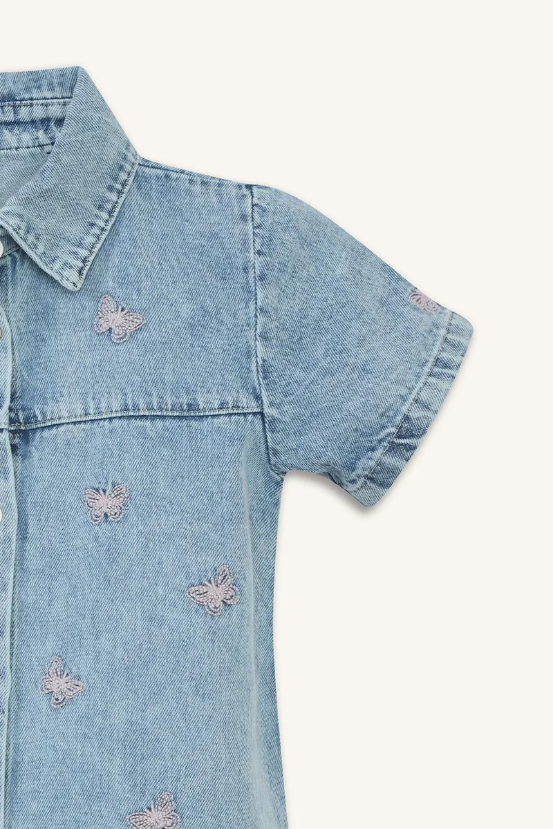 DeFacto Baby Girl Short Sleeve Dress