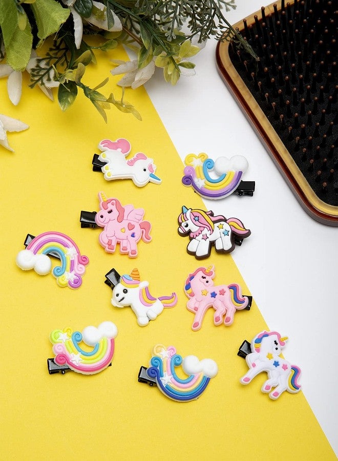 YouBella Jewellery Hair Accessories Stylish Combo of 10 Hair Pin Hair Clip for Girls and Women (Multi-Color) - Image 2