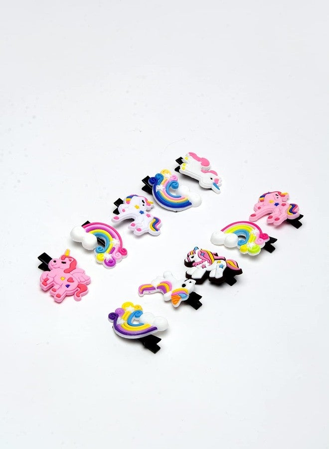 YouBella Jewellery Hair Accessories Stylish Combo of 10 Hair Pin Hair Clip for Girls and Women (Multi-Color) - Image 4