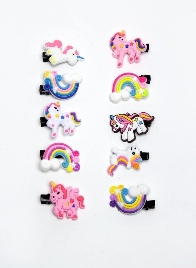 YouBella Jewellery Hair Accessories Stylish Combo of 10 Hair Pin Hair Clip for Girls and Women (Multi-Color) - Image 3