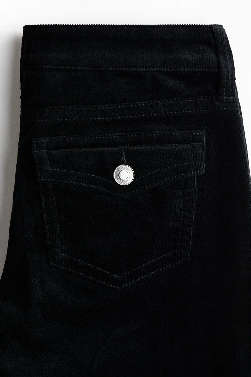H&M Flared corduroy trousers