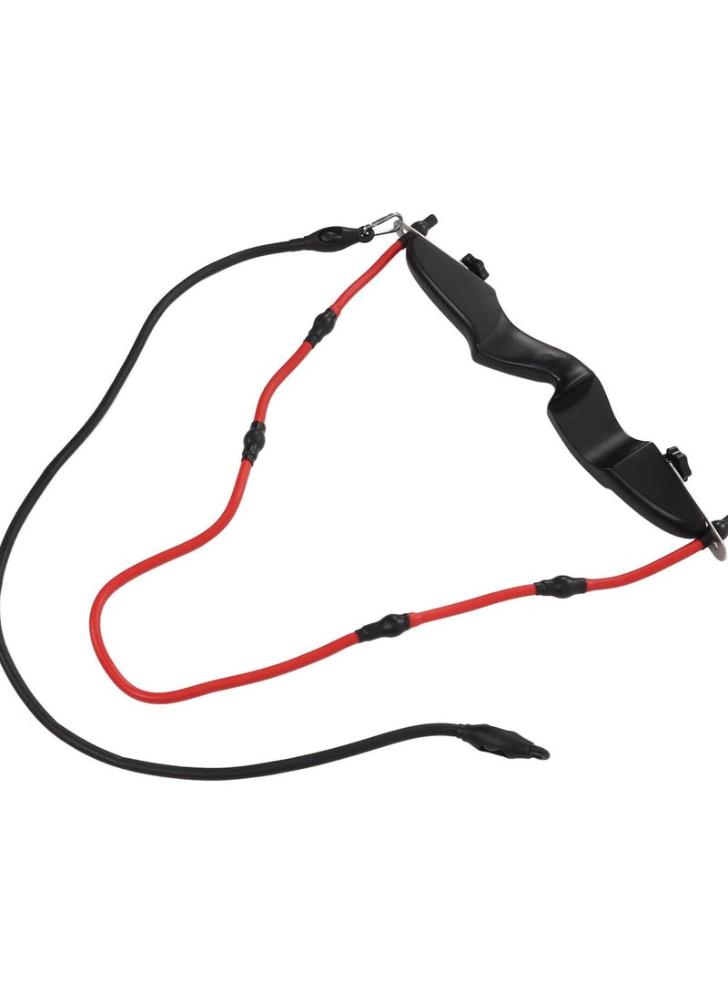 GGOOT Archery Trainer, Archery Headband Length Adjustable Stopper Solid Wood Handle Tension 10-40 lbs Reliable for Sports - Image 1