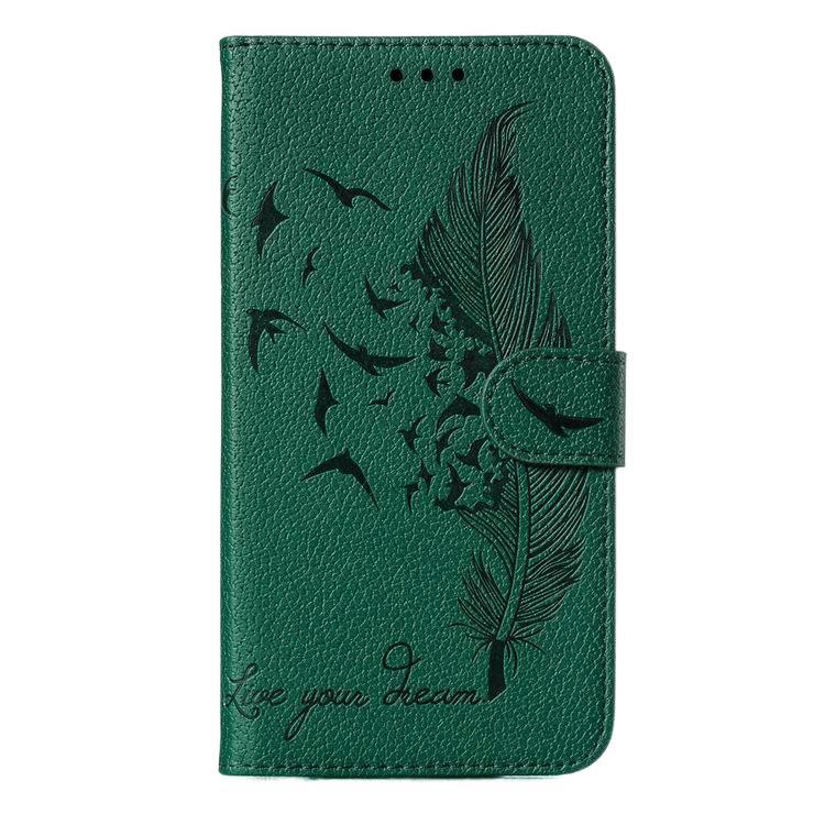 غطاء واقي | حامل بطاقات | مقاوم للصدمات لـ Samsung Galaxy M20 | أخضر | TPU - Image 1
