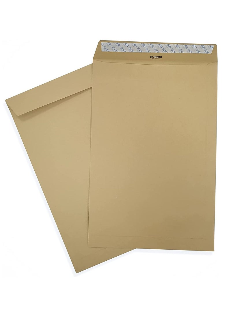 Maxi 50-Piece 15X10 Inch Size Brown Envelopes - Image 3