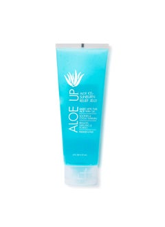 Aloe Ice Sunburn Relief Jelly With 96.6% Pure Aloe Vera Gel Face And Body Organic After Sun Gel For Adults & Kids Allnatural Skin Lotion Reef Safe Alcohol And Fragrancefree 4 Oz