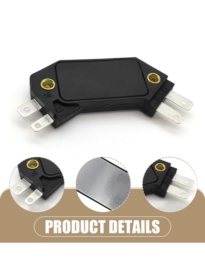 Gseigvee 1 PC Automobile Ignition Module, Engine Ignition Control Module Replacement Parts 1190357 8131941, 4 Pin Design Standard Repair Accessories, Compatible with Most Cars Models (Black) - Image 3