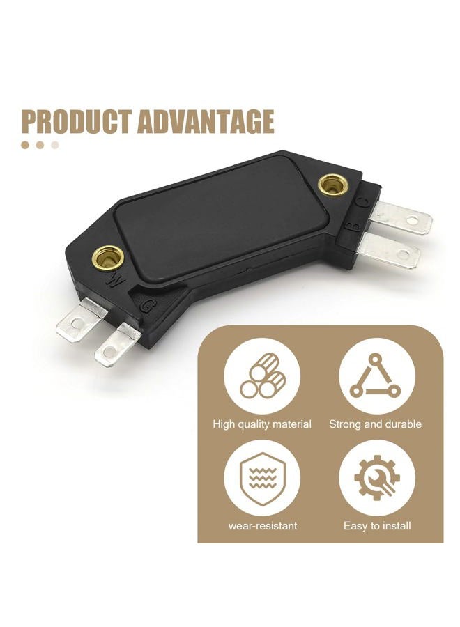 Gseigvee 1 PC Automobile Ignition Module, Engine Ignition Control Module Replacement Parts 1190357 8131941, 4 Pin Design Standard Repair Accessories, Compatible with Most Cars Models (Black) - Image 4