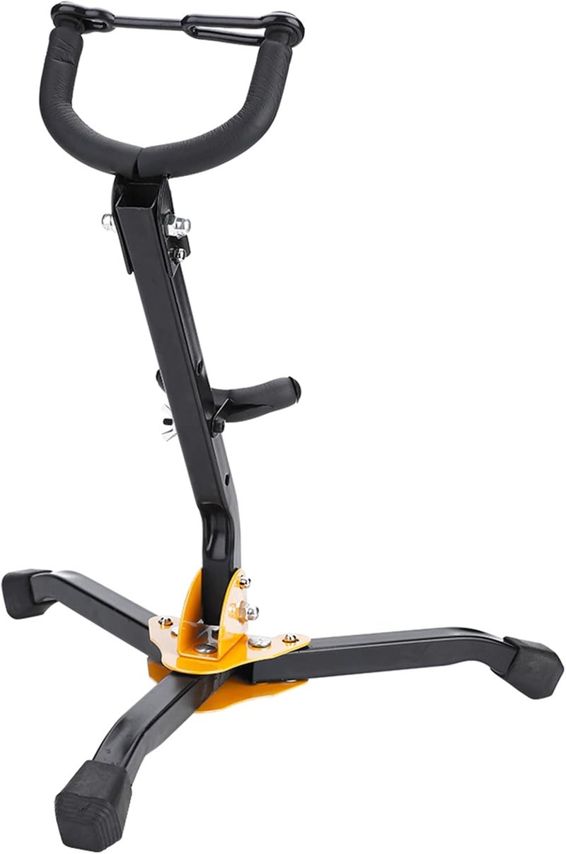 Dilwe Foldable Saxophone Stand, Adjustable Metal Alto Tenor Sax Saxophone Tripod Stand - Image 5