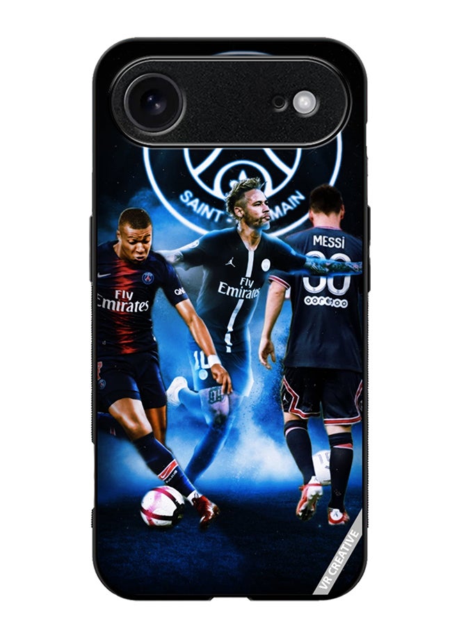 Protective Case Cover For Apple iPhone 17 Air Player Football Design Multicolour