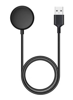 Generic Charger Compatible with for Samsung Galaxy Watch 6 Classic 3.3Ft USB Magnetic Wireless Charging Cable Cord for Samsung Galaxy Watch (Black)  - Image 1