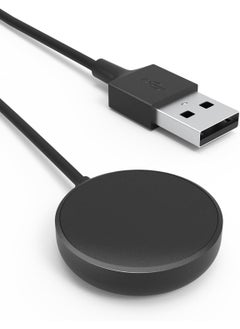 Generic Charger Compatible with for Samsung Galaxy Watch 6 Classic 3.3Ft USB Magnetic Wireless Charging Cable Cord for Samsung Galaxy Watch (Black)  - Image 2