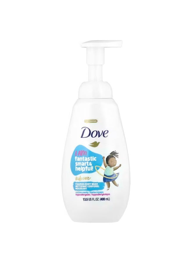دوف، غسول الجسم الرغوي للأطفال، حلوى القطن، 13.5 أونصة سائلة (400 مل)