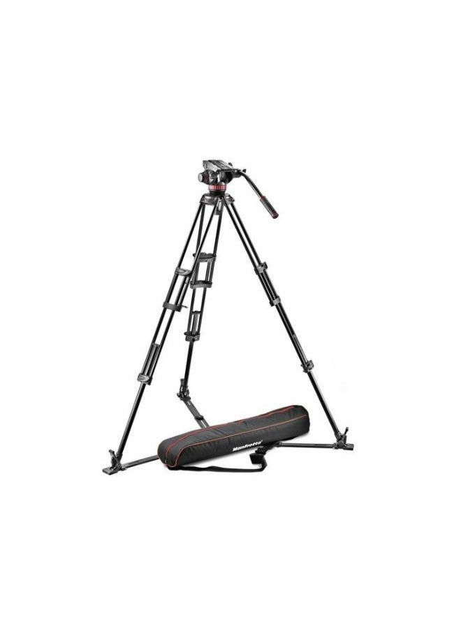Manfrotto Manfrotto 502A Video Head, 546GB Tripod, and Carry Bag Bundle  - Image 1