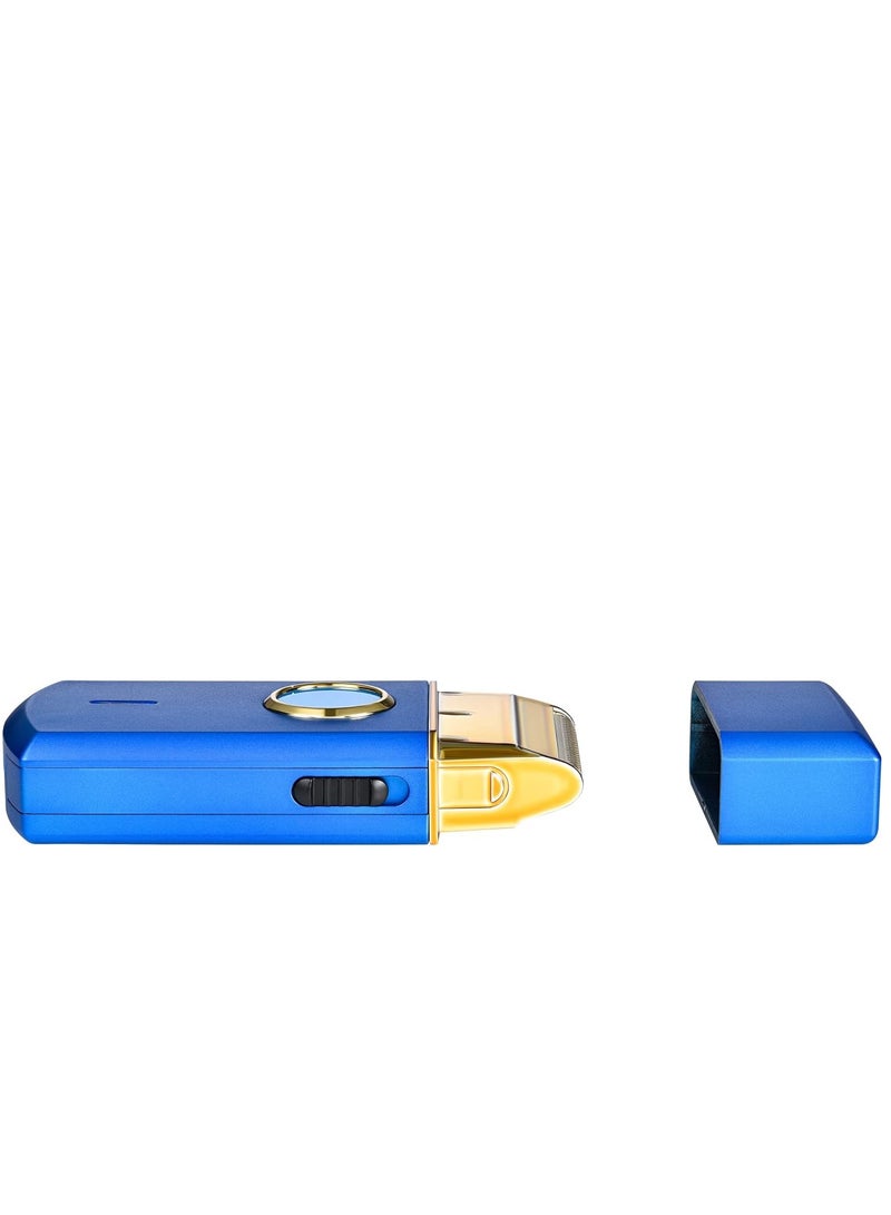 StyleCraft Uno Single Foil Shaver USB Rechargeable Travel Size Blue - Image 3