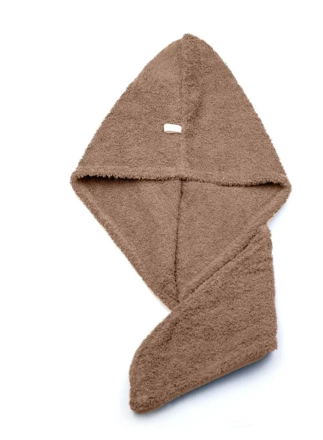 1 تشيس منشفة شعر قطنية تيري من تشيس، بيج