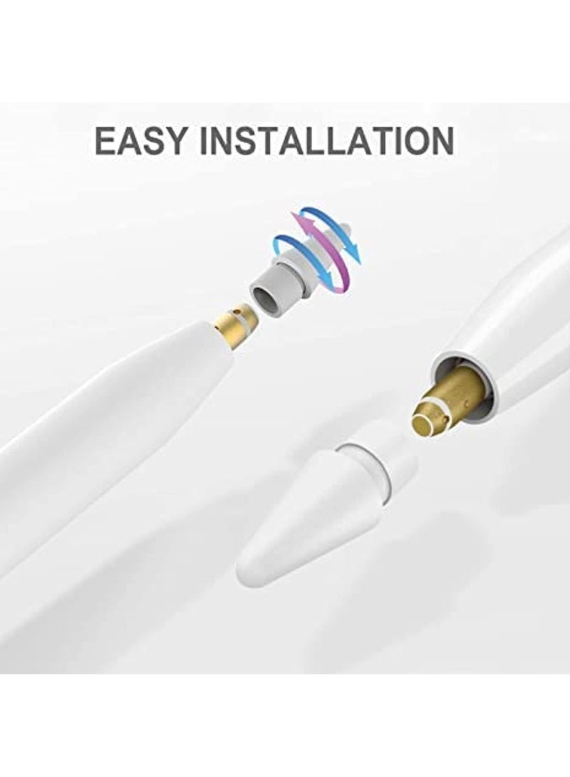 4 Pcs Stylus Tips Compatible Pencil Tips Replacement for Apple Pencil 1st / 2nd Generation, iPencil High Sensitivity Nib for iPad Pro Pen Support Pressure-Sensitive Operation  - Image 3