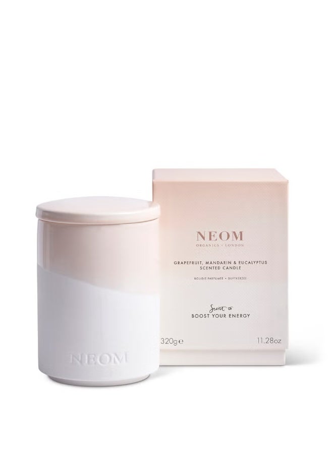 NEOM NEOM Grapefruit, Mandarin and Eucalyptus Scented Candle 320g  - Image 1