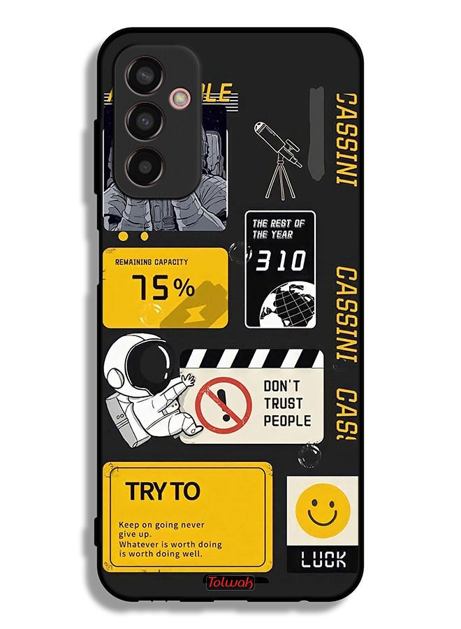 Tolwak Samsung Galaxy M13 Protective Case Cover Astronaut Agreeable - Image 2
