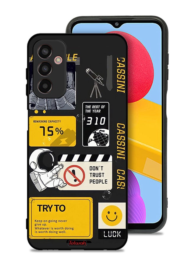 Tolwak Samsung Galaxy M13 Protective Case Cover Astronaut Agreeable - Image 1