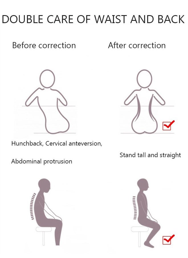 DUNISO - Back Brace Posture Corrector for Girl Boy, Children Hunchback Correction Belt Back Spine Support Belt Correcting Hunchback L - Image 1