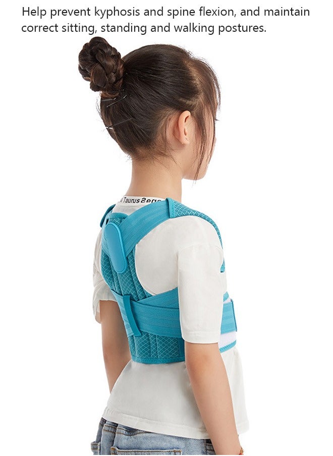 DUNISO - Back Brace Posture Corrector for Girl Boy, Children Hunchback Correction Belt Back Spine Support Belt Correcting Hunchback L - Image 1