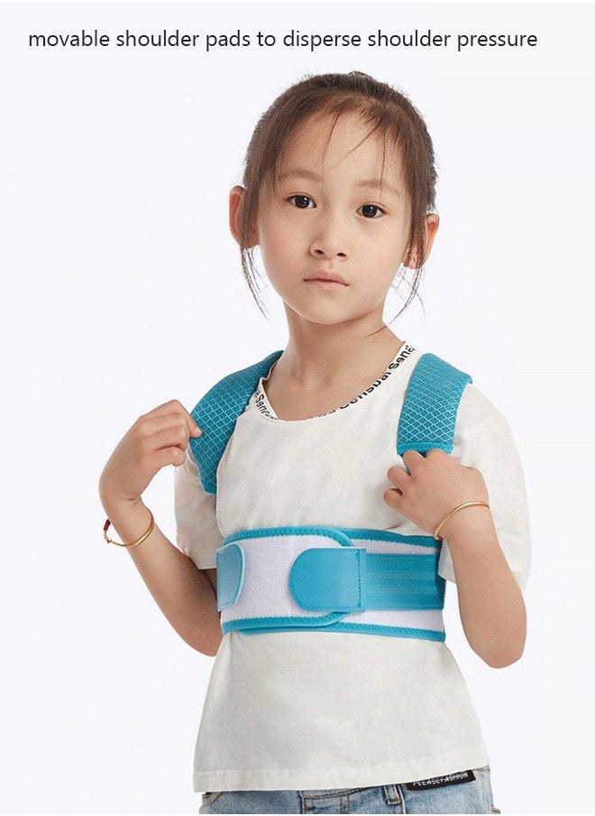 DUNISO - Back Brace Posture Corrector for Girl Boy, Children Hunchback Correction Belt Back Spine Support Belt Correcting Hunchback L - Image 1