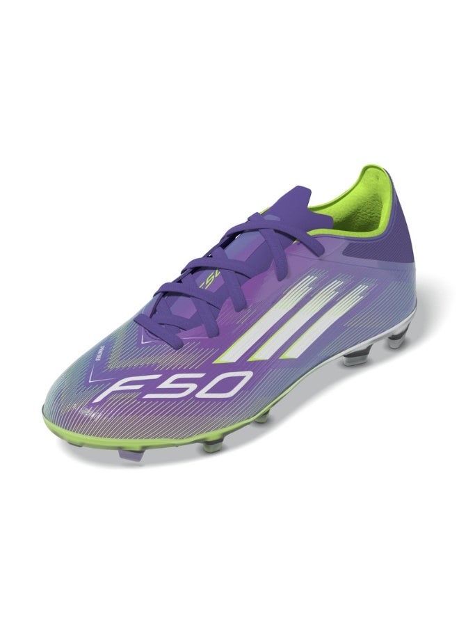 Adidas Adidas F50 Elite Fg J U Purple Football/Soccer Shoes For Kids - Image 1