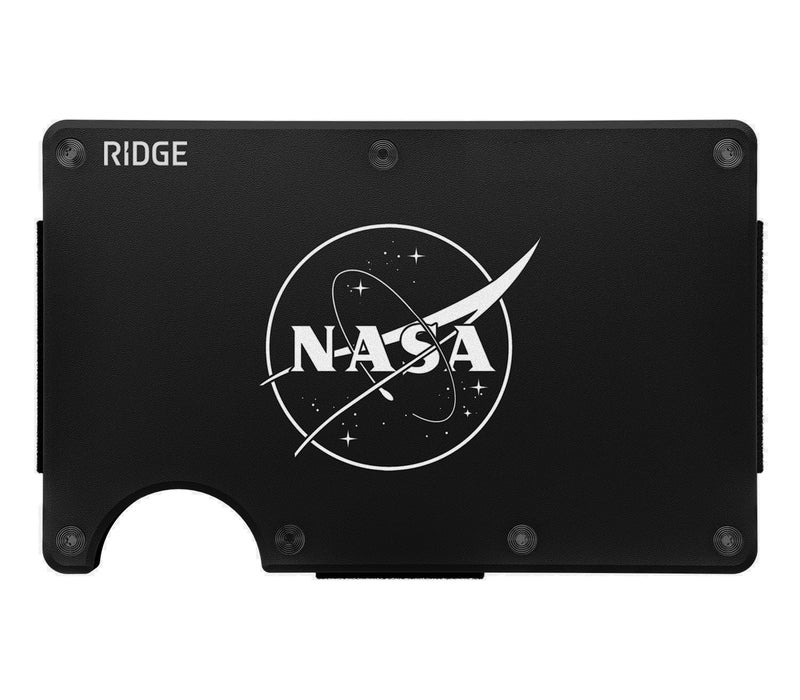 The Ridge Ridge Wallet for Men - Slim Minimalist Compact Wallet and Card Holder, RFID Protected Front Pocket Wallets for Men with Integrated Cash Strap (NASA Nebula) - Image 1