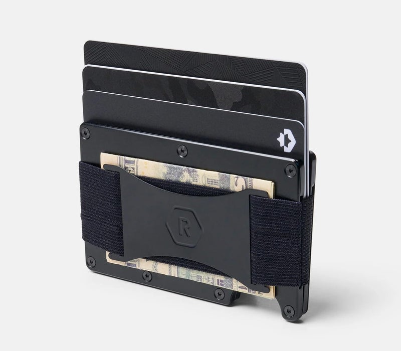 The Ridge Ridge Wallet for Men - Slim Minimalist Compact Wallet and Card Holder, RFID Protected Front Pocket Wallets for Men with Integrated Cash Strap (NASA Nebula) - Image 2