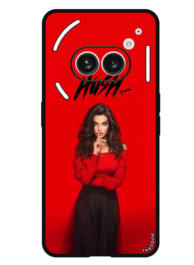 Theodor غطاء واقي مضاد للخدش ومقاوم للصدمات لهاتف Nothing (2A) بلس - Nothing Phone (2A) هاش - Image 1