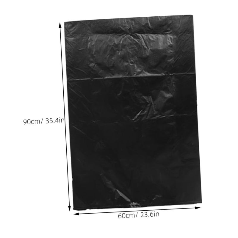 Large Heavy Duty Trash Bags 50 Count 60x90 Inch For Kitchen Commercial Outdoor Use - Image 3