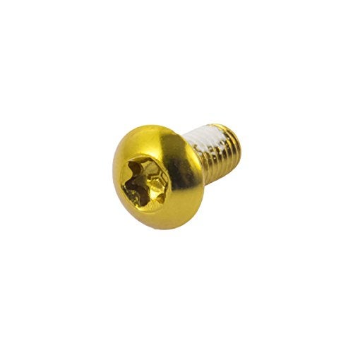 CNC 12 Pcs Bicycle Disc Brake Bolts MTB Rotor Bolts 6-Bolt M5x10mm Brake Bolts Mountain Bike,Gold - Image 3
