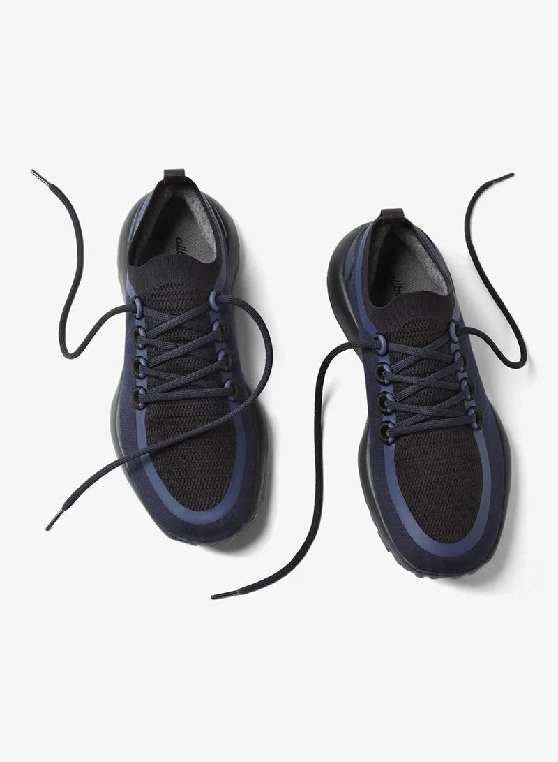 Allbirds حذاء جري رجالي للطرق الوعرة - أزرق داكننيلي نعل أسود طبيعي