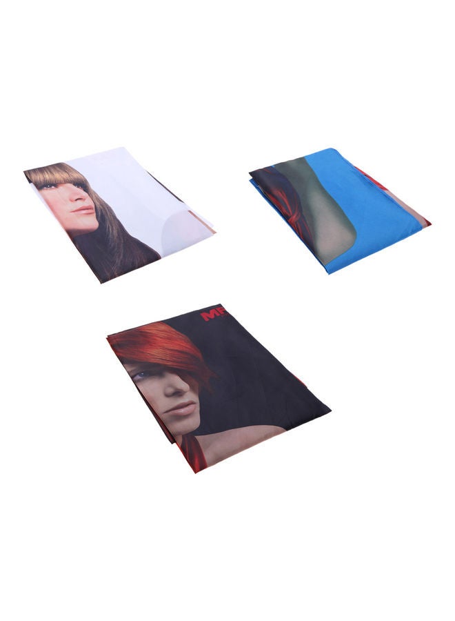 نيبمينينت مريلة قص الشعر من النايلون لصالونات الحلاقة وتصفيف متعدد الألوان - Image 4