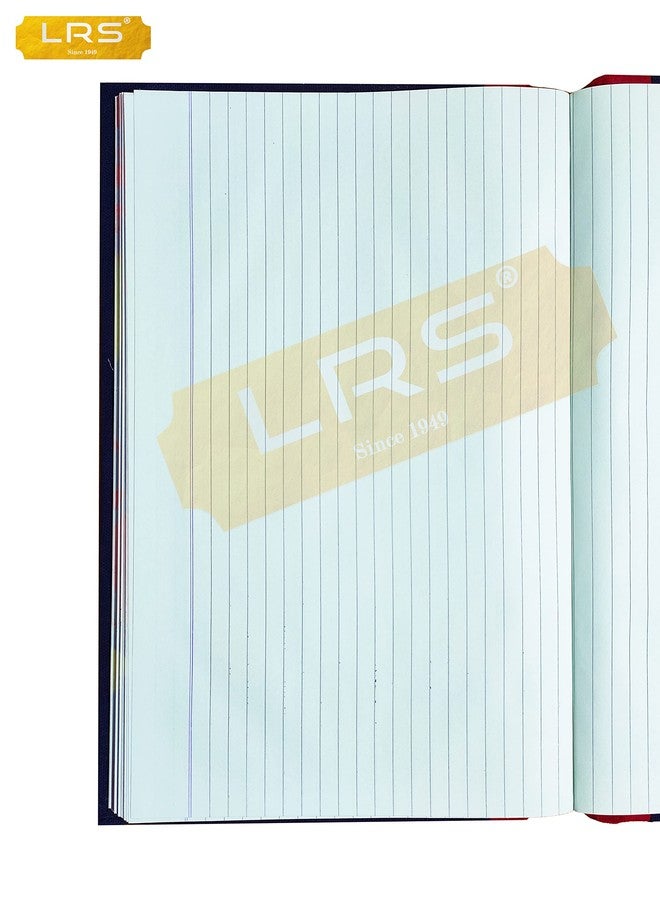 LRS Ruled Register - Horizontal Line - 80 GSM Thick Paper - 34 * 21 cm - Full Cloth Hard Bound - 500 Pages (Front/Back) - Image 3