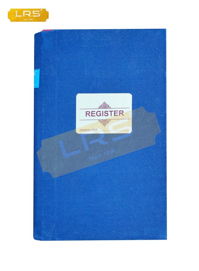 LRS Ruled Register - Horizontal Line - 80 GSM Thick Paper - 34 * 21 cm - Full Cloth Hard Bound - 500 Pages (Front/Back) - Image 4