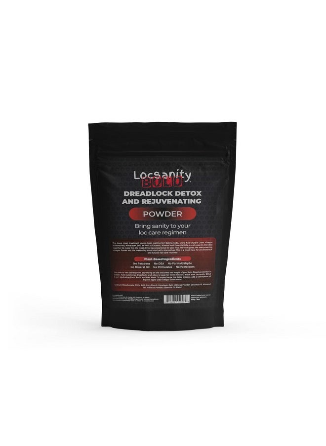 Locsanity Bold Locs Natural Hair Deep Clean Detox And Rejuvenate Dreadlock Powder - Acv Alternative 