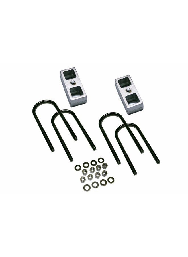 Superlift | 1225 | 2" Block Kit with Rear Lift Blocks, U-Bolts, & Hardware | Fits 1966-1979 Ford F-100 / F-150 4WD - Image 1