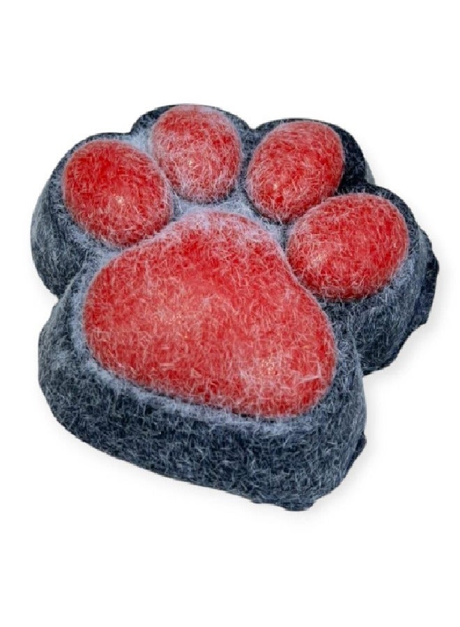 squishy New Taba Giant Paw Squishy 2025 for Kids Adults, Big Furry Cat Paw Squishy Toys for Stress Relief,Super Soft Squeeze Fidget Toys 14 Cm Large Size Squishies - Image 1