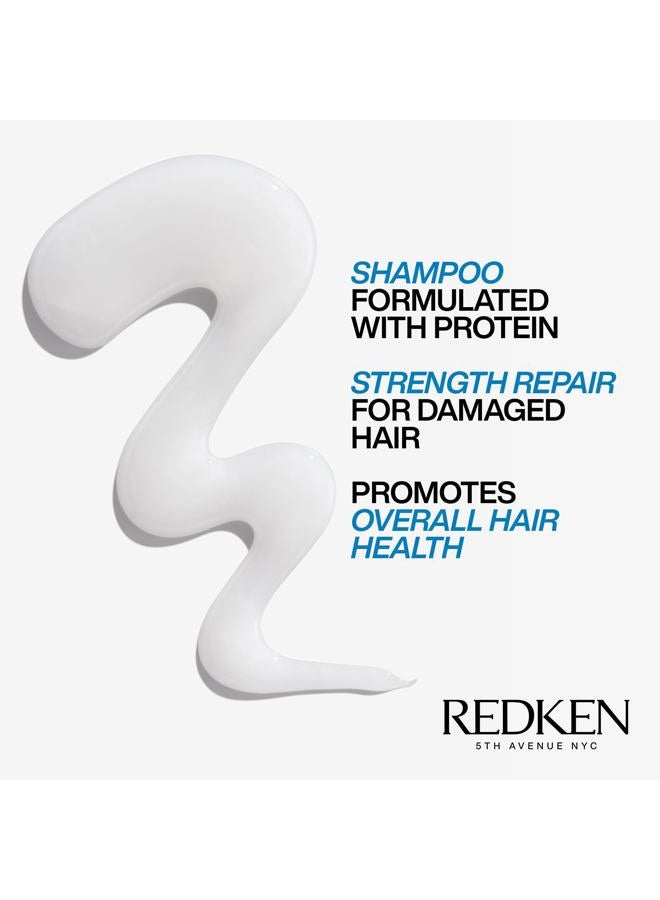 REDKEN Extreme Shampoo, Anti-Breakage & Repair for Damaged Hair, Infused with Proteins, 33.8 Fl Oz - Image 3