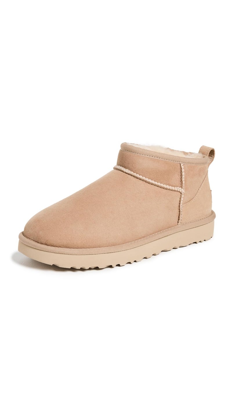 UGG Womens Classic Ultra Mini Fashion Boot Sand 7